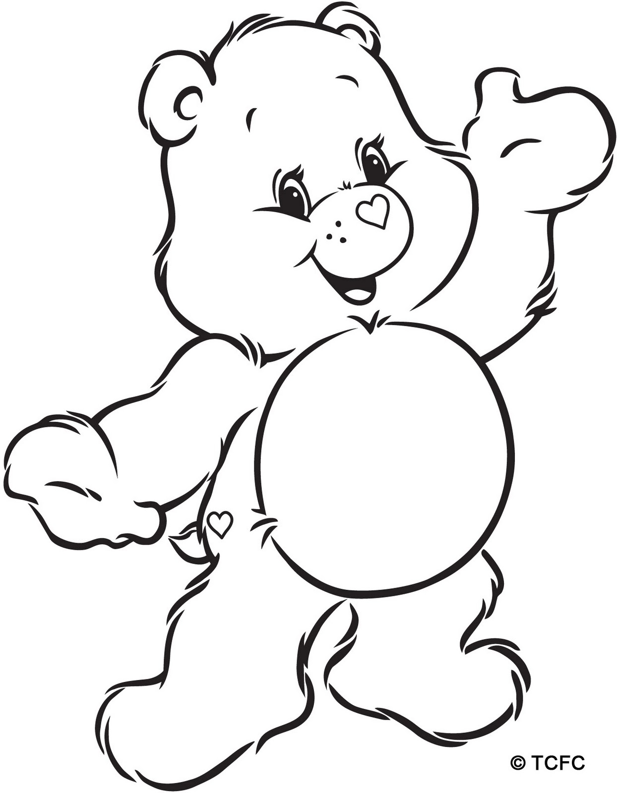 Care Bear Template