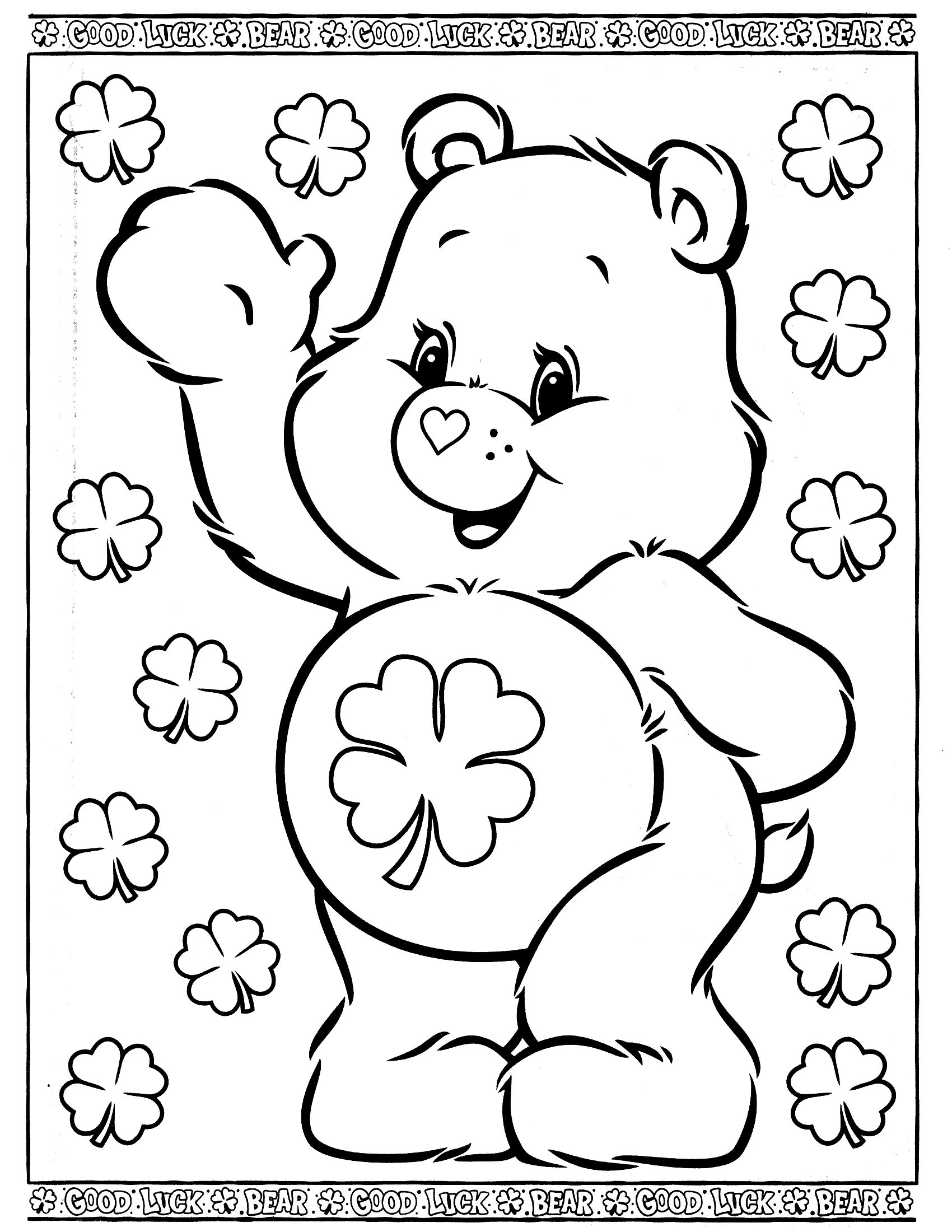 Care Bears Coloring Pages Care Bears Coloring Page 29 Teddy Bear Care Bears Coloring Pages Care Bears Coloring Page 29 Teddy Bear