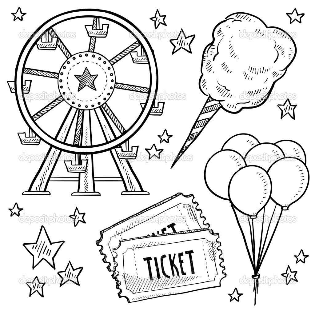 Carnival Rides Coloring Pages Download And Print For Free Carnival Rides Coloring Pages Download And Print For Free