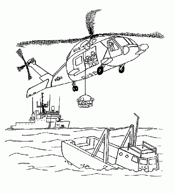 Printable Helicopter Coloring Pages Printable Helicopter Coloring Pages