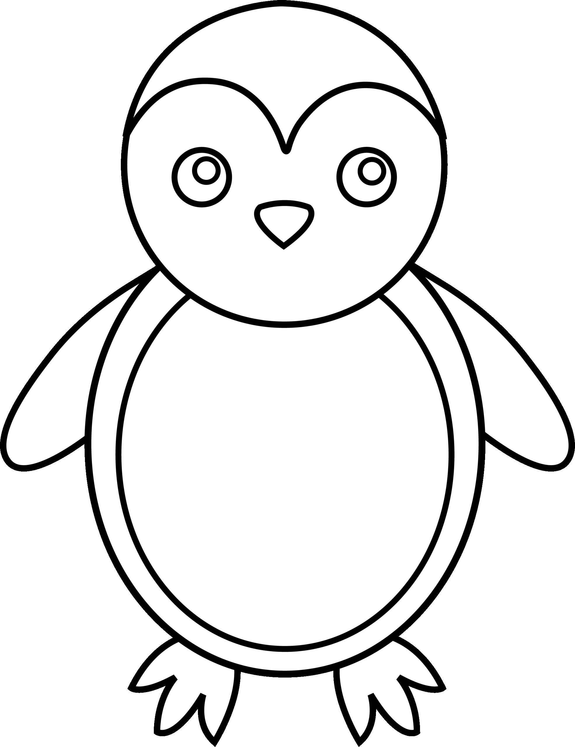 Cartoon Penguin Coloring Pages Cliparts Co Cartoon Penguin Coloring Pages Cliparts Co