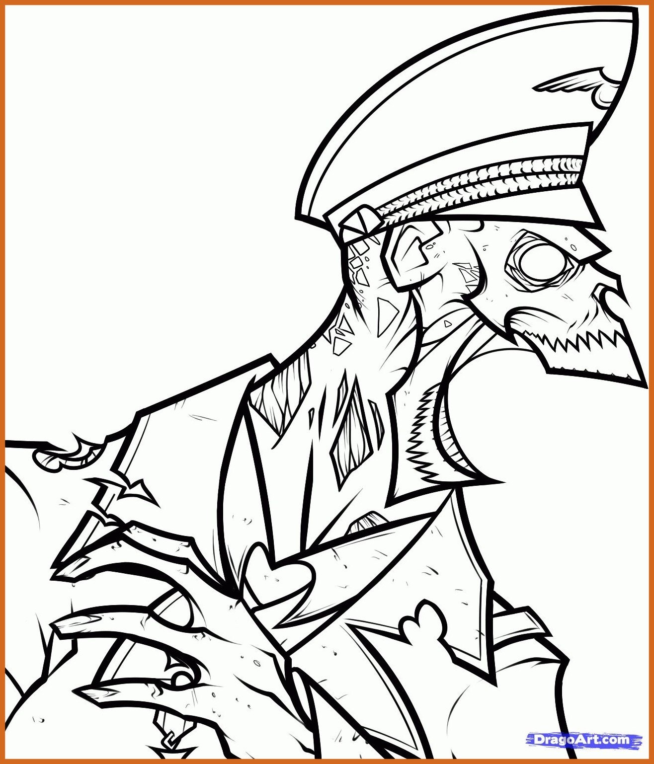 Cartoon Zombie Coloring Pages At GetColorings Free Printable Cartoon Zombie Coloring Pages At GetColorings Free Printable