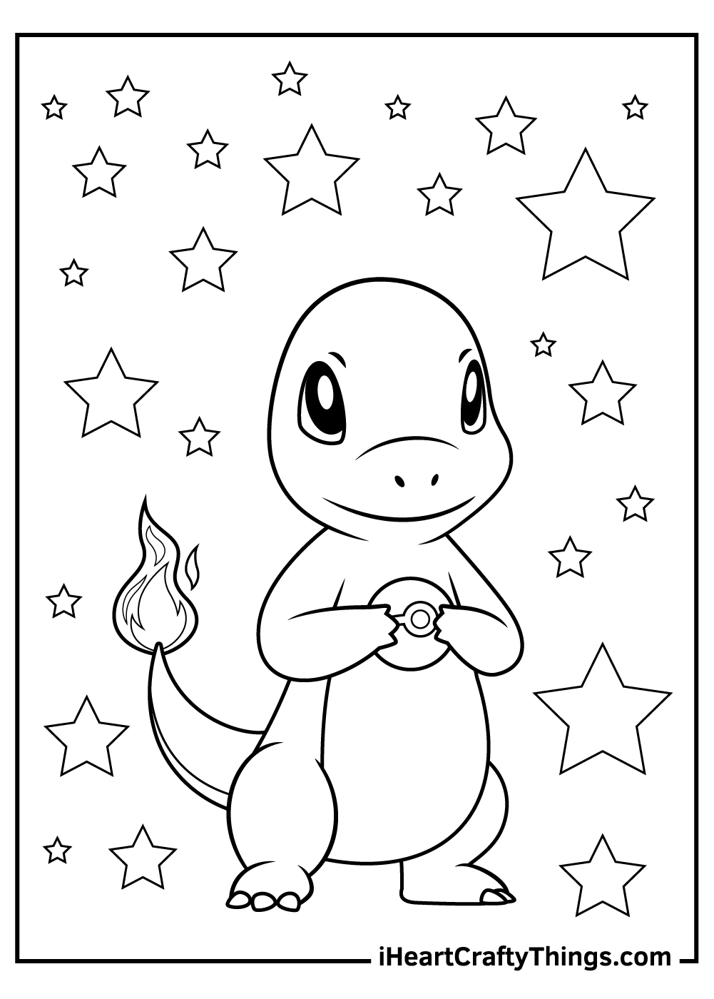 Charmander Coloring Pages Updated 2021 Charmander Coloring Pages Updated 2021