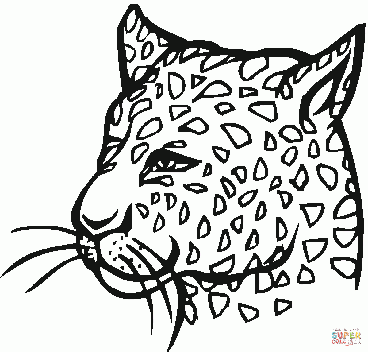 Cheetah Coloring Pages Printable Cheetah Coloring Pages Printable
