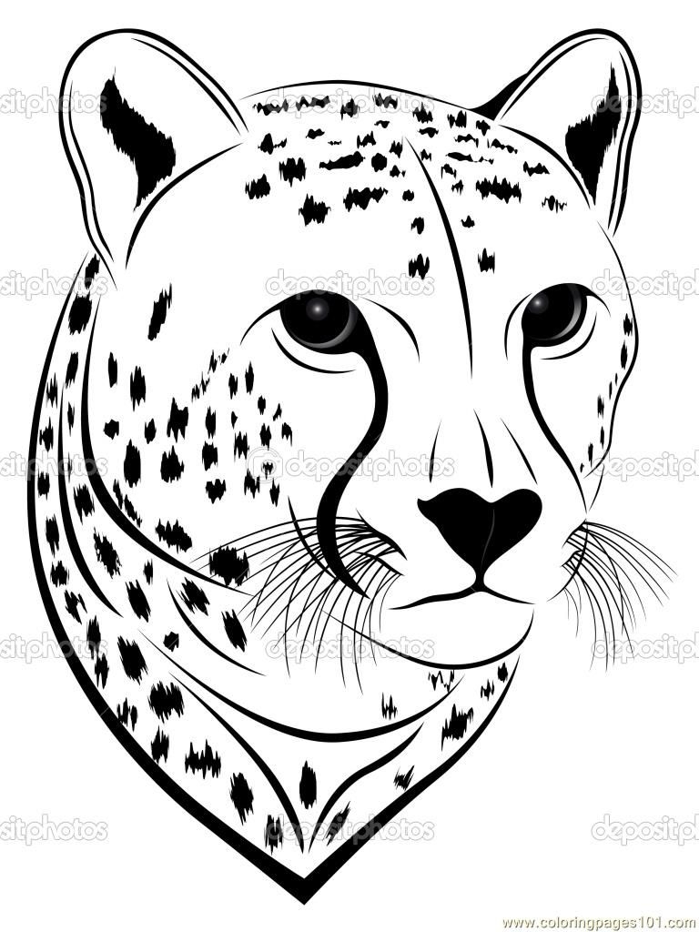 Cheetah Face Coloring Page For Kids Free Cheetah Printable Coloring Cheetah Face Coloring Page For Kids Free Cheetah Printable Coloring