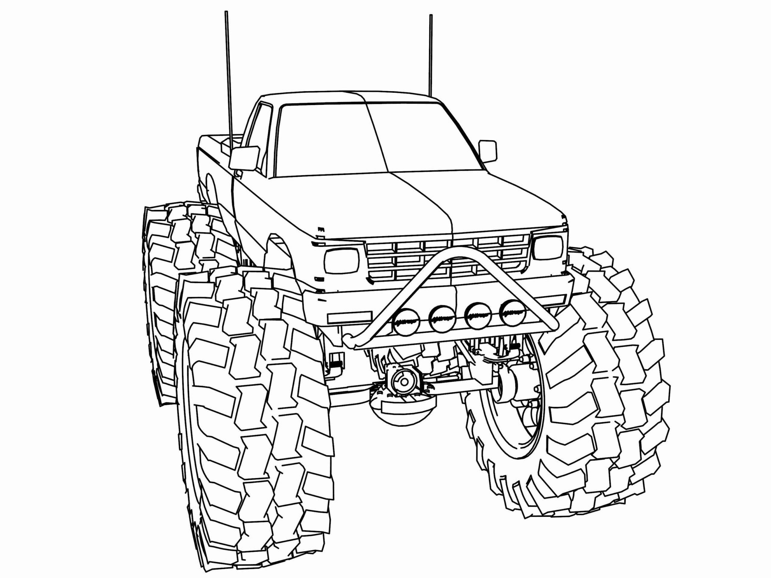 Monster Truck Coloring Pages Free Printable Monster Truck Coloring Pages Free Printable