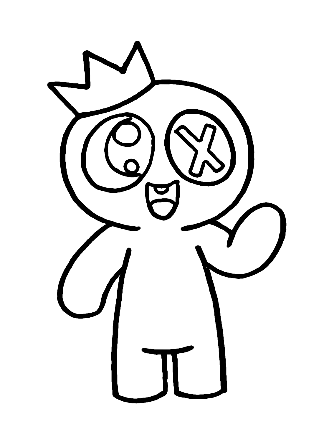 Chibi Friends Lineart Chibi Friends Lineart