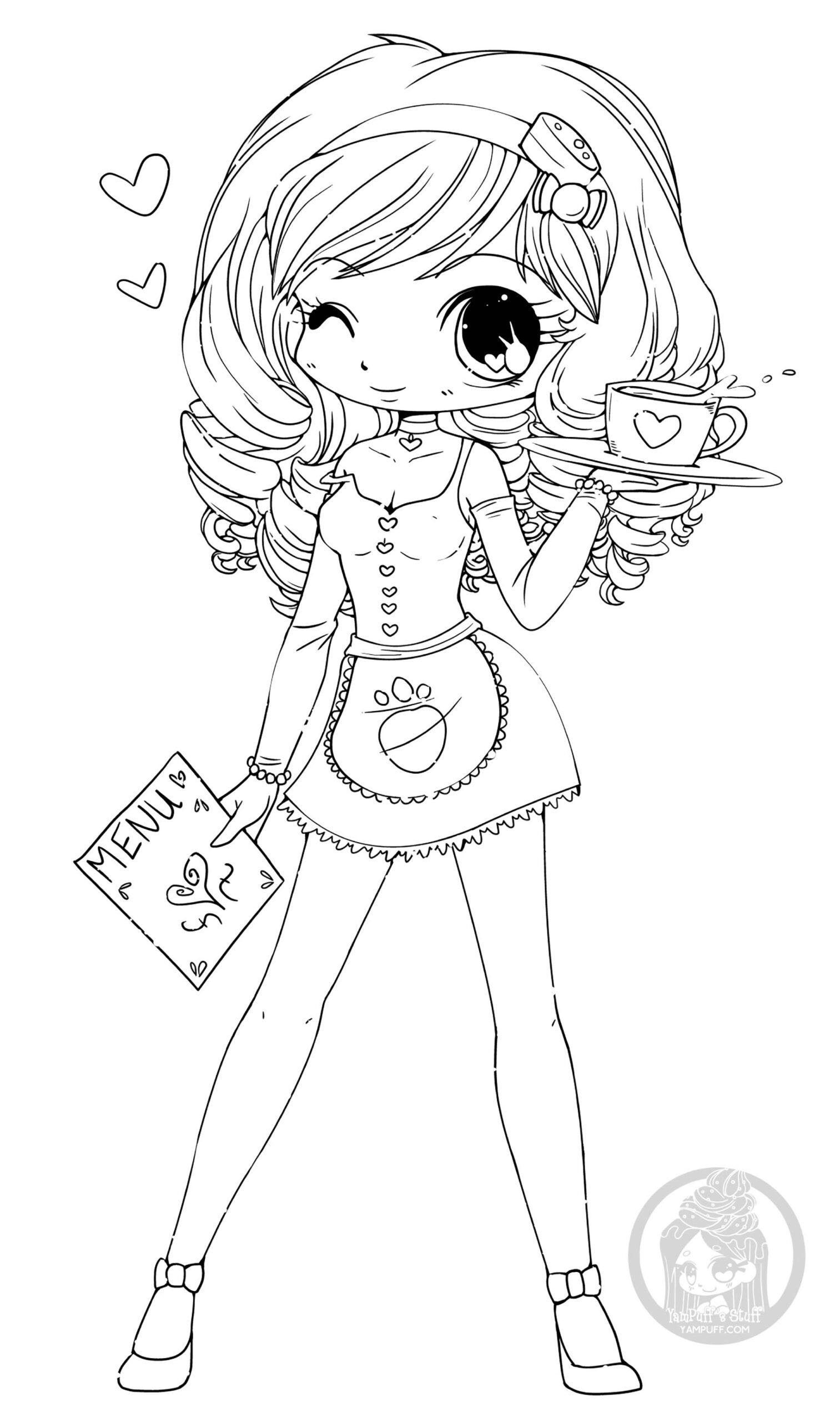 Chlo Kawaii Coloring Pages Chlo Kawaii Coloring Pages