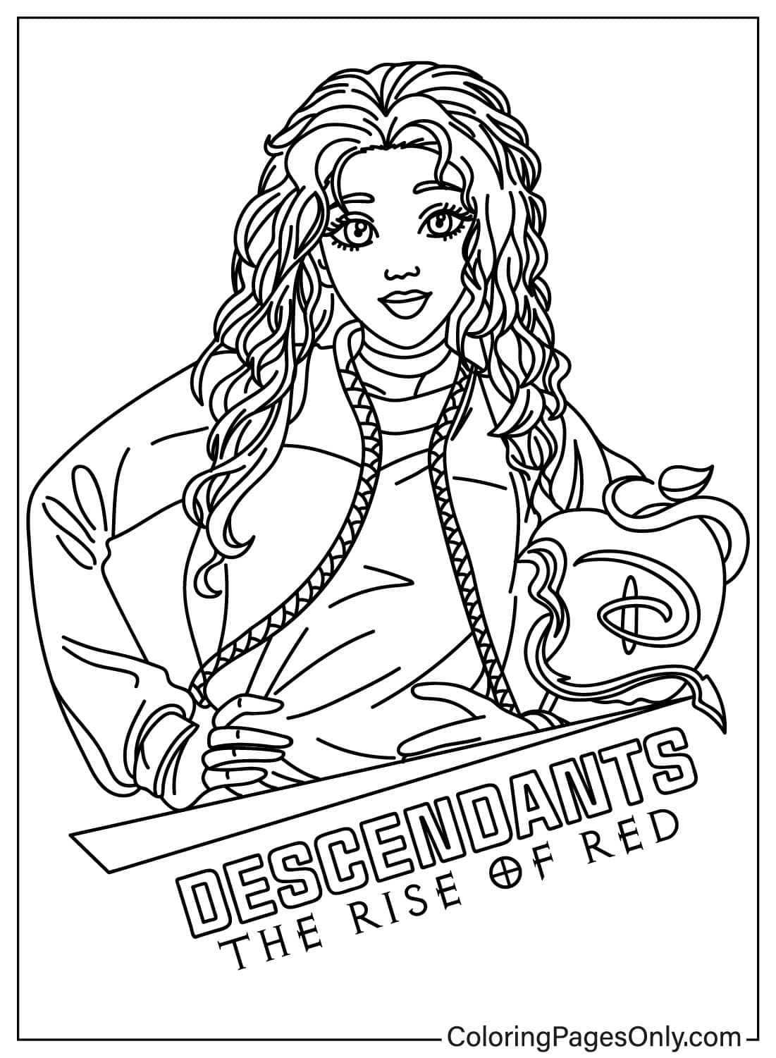 Chloe Charming From Descendants 4 Free Printable Coloring Pages Chloe Charming From Descendants 4 Free Printable Coloring Pages