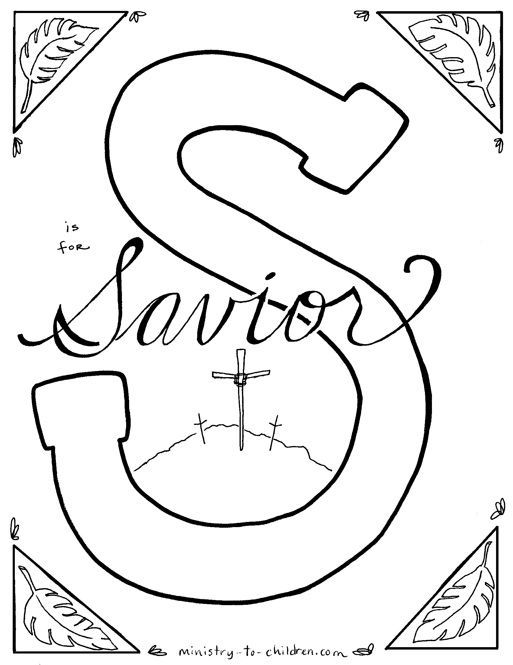 Christian Coloring Pages For Kids At GetDrawings Free Download