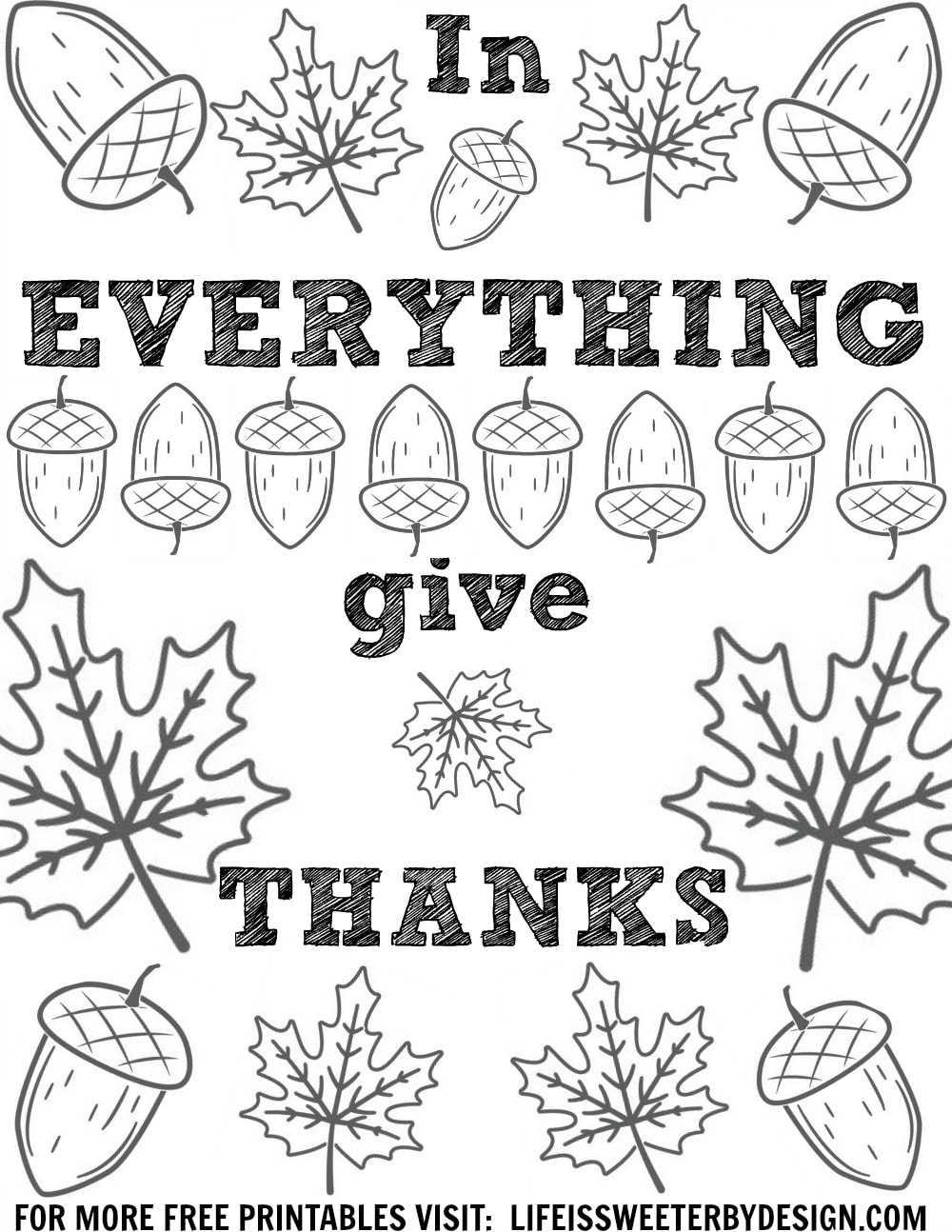 Christian Thanksgiving Coloring Pages