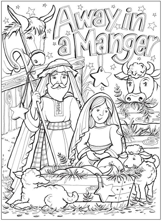 Christmas Bible Verse Coloring Pages Kidsworksheetfun