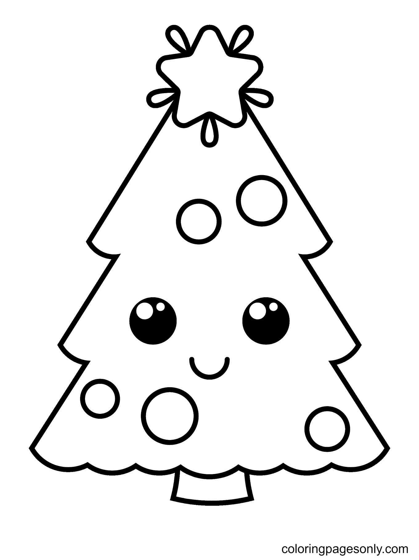 Free Christmas Tree Coloring Pages Printable Free Christmas Tree Coloring Pages Printable