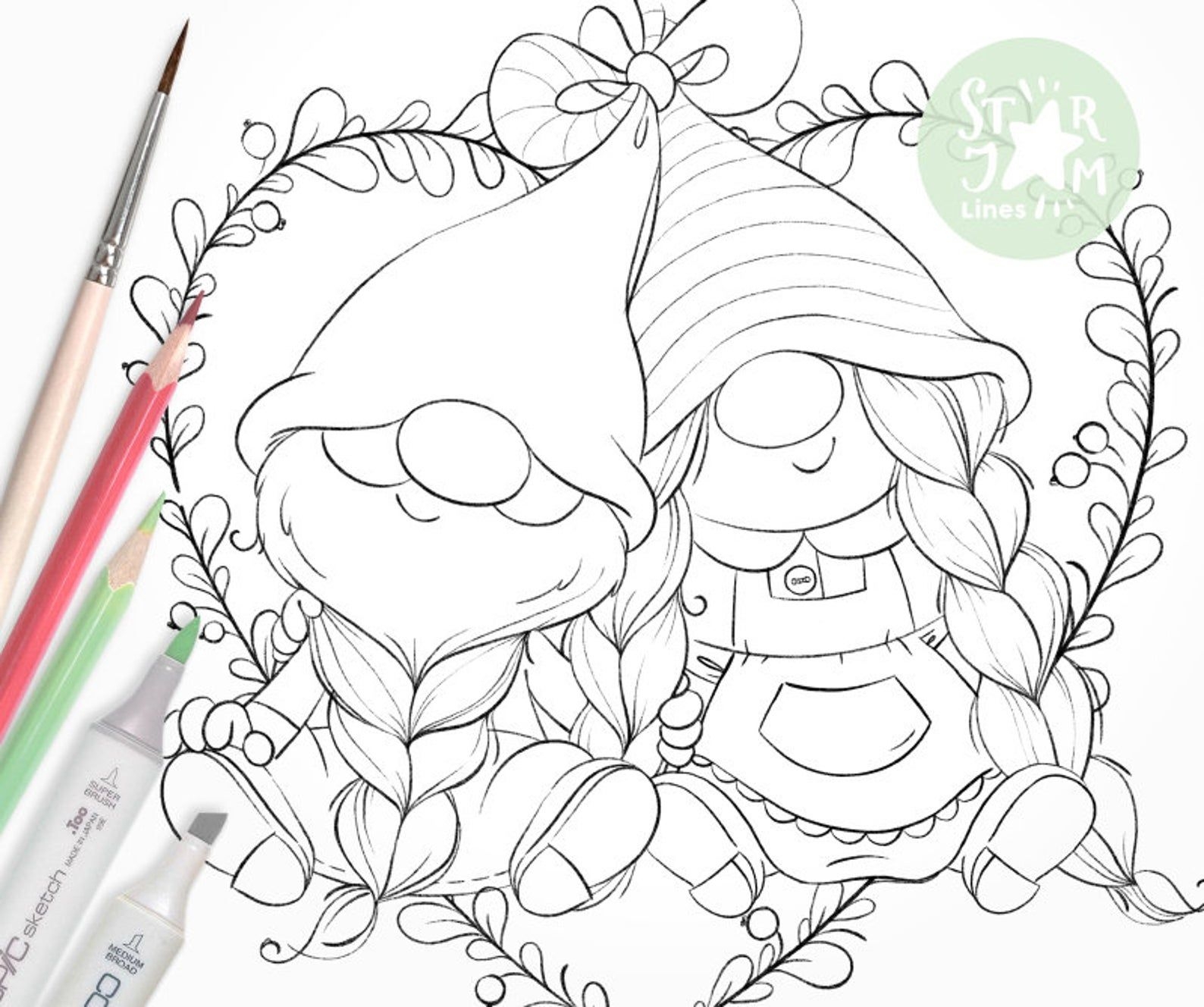 Christmas Gnome Coloring Pages Mewarnai Alat Komunikasi Christmas Gnome Coloring Pages Mewarnai Alat Komunikasi