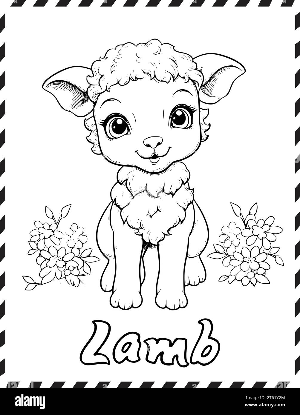 Christmas Lamb Coloring Page Hi Res Stock Photography And Images Alamy Christmas Lamb Coloring Page Hi Res Stock Photography And Images Alamy