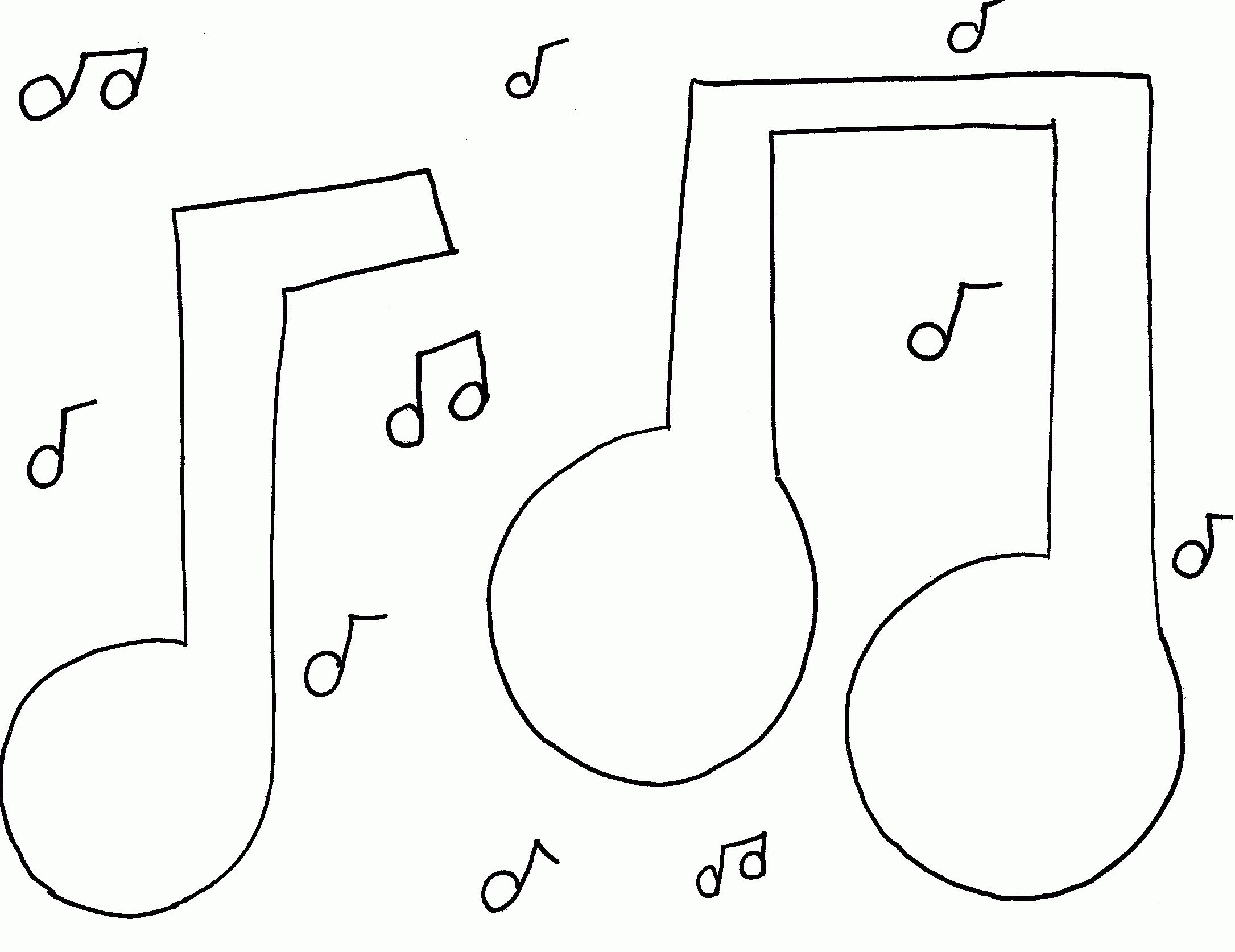 Christmas Music Coloring Pages Christmas Music Coloring Pages