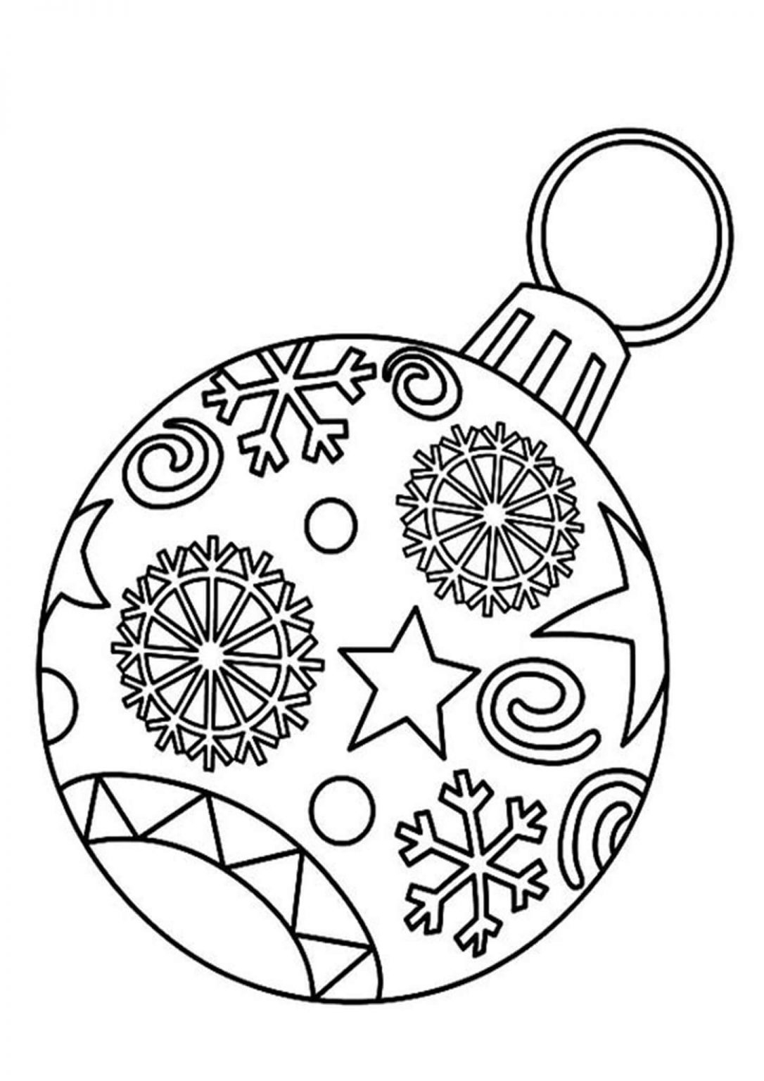 Christmas Ornament Coloring Pages Tulamama Christmas Ornament Coloring Pages Tulamama