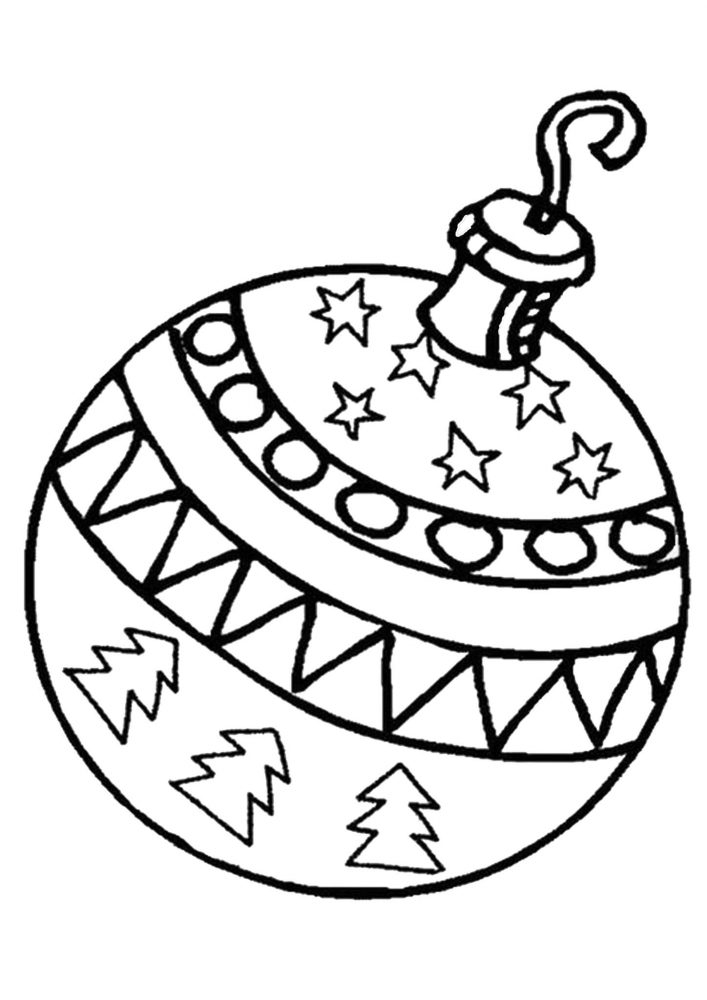 Printable Christmas Ornaments Coloring Pages Printable Christmas Ornaments Coloring Pages