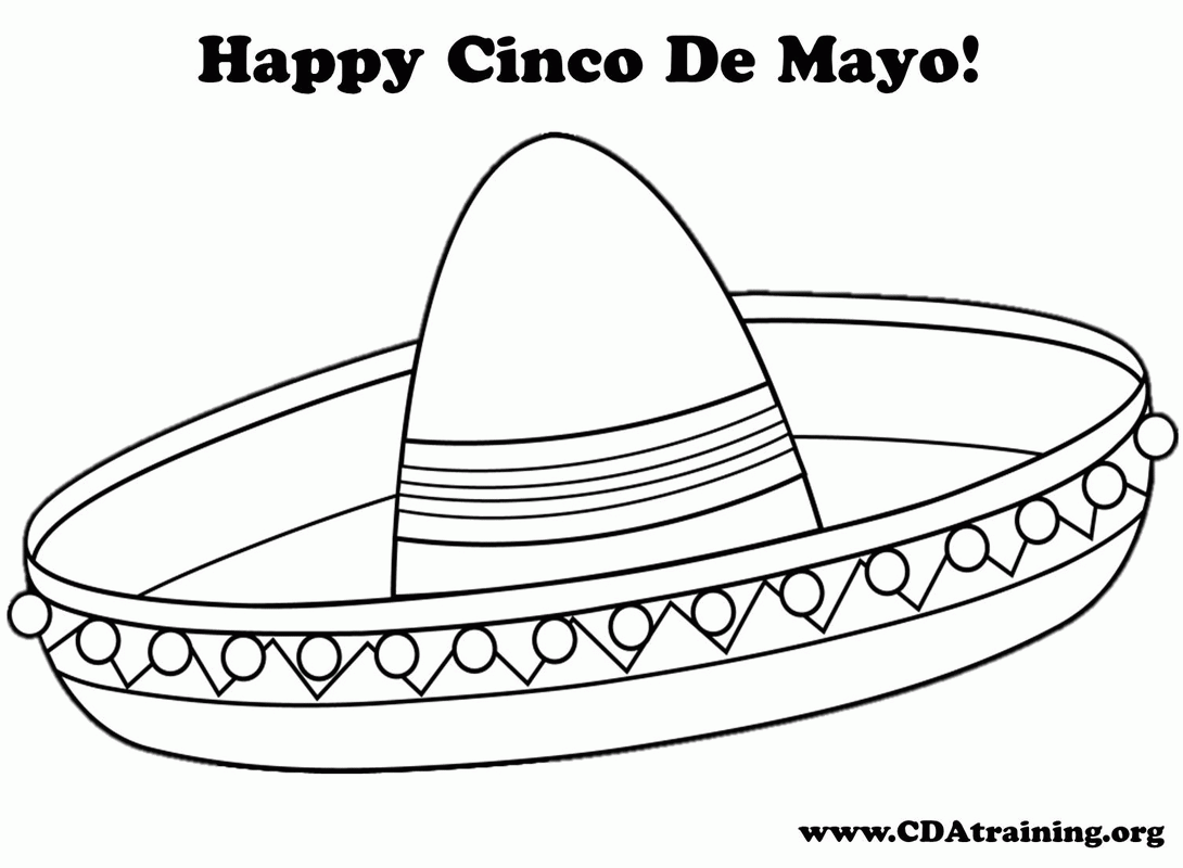 Cinco De Mayo Coloring Pages Printable Coloring Home Cinco De Mayo Coloring Pages Printable Coloring Home