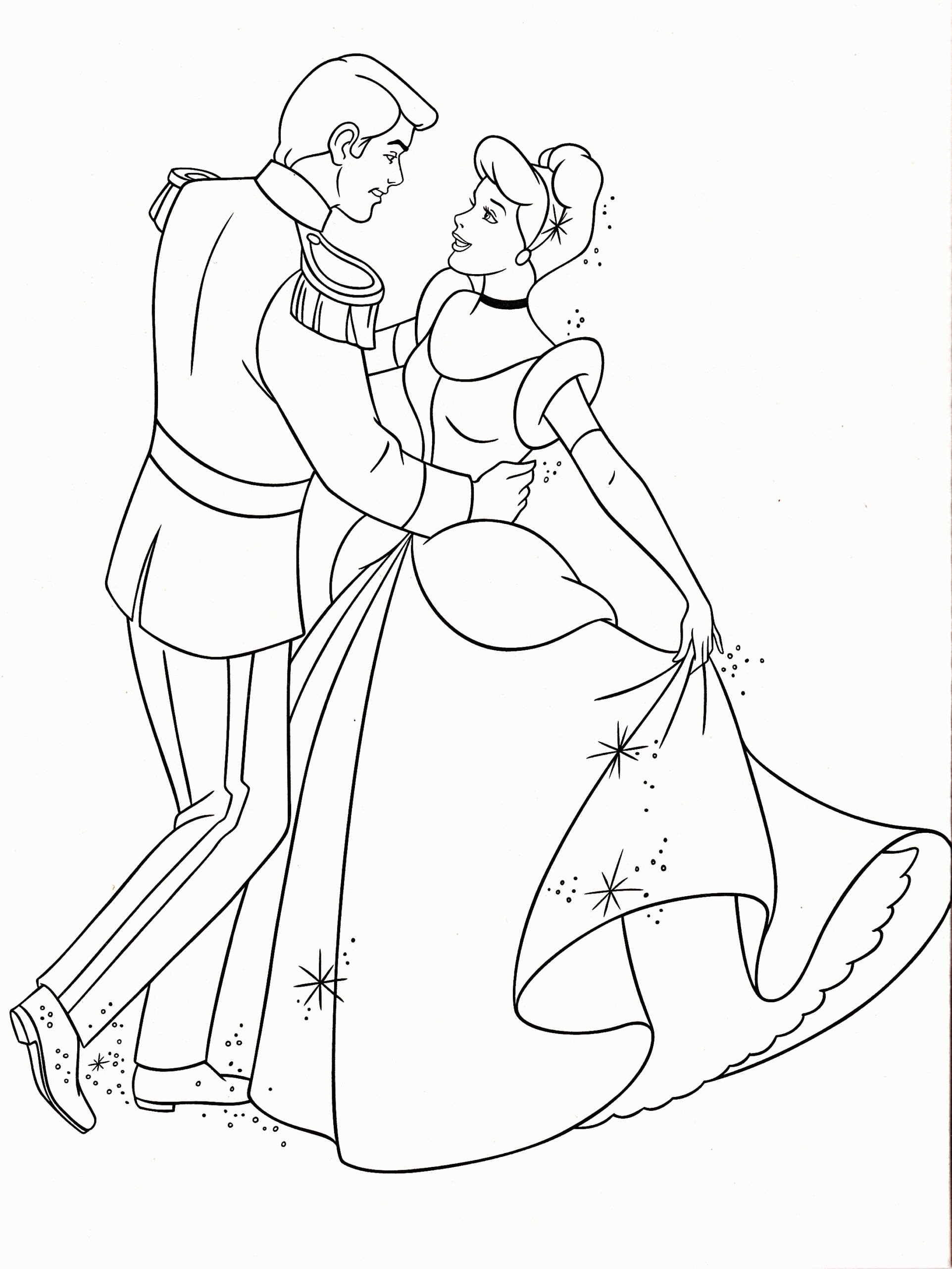 Cinderella Coloring Pages Printable Cinderella Coloring Pages Printable