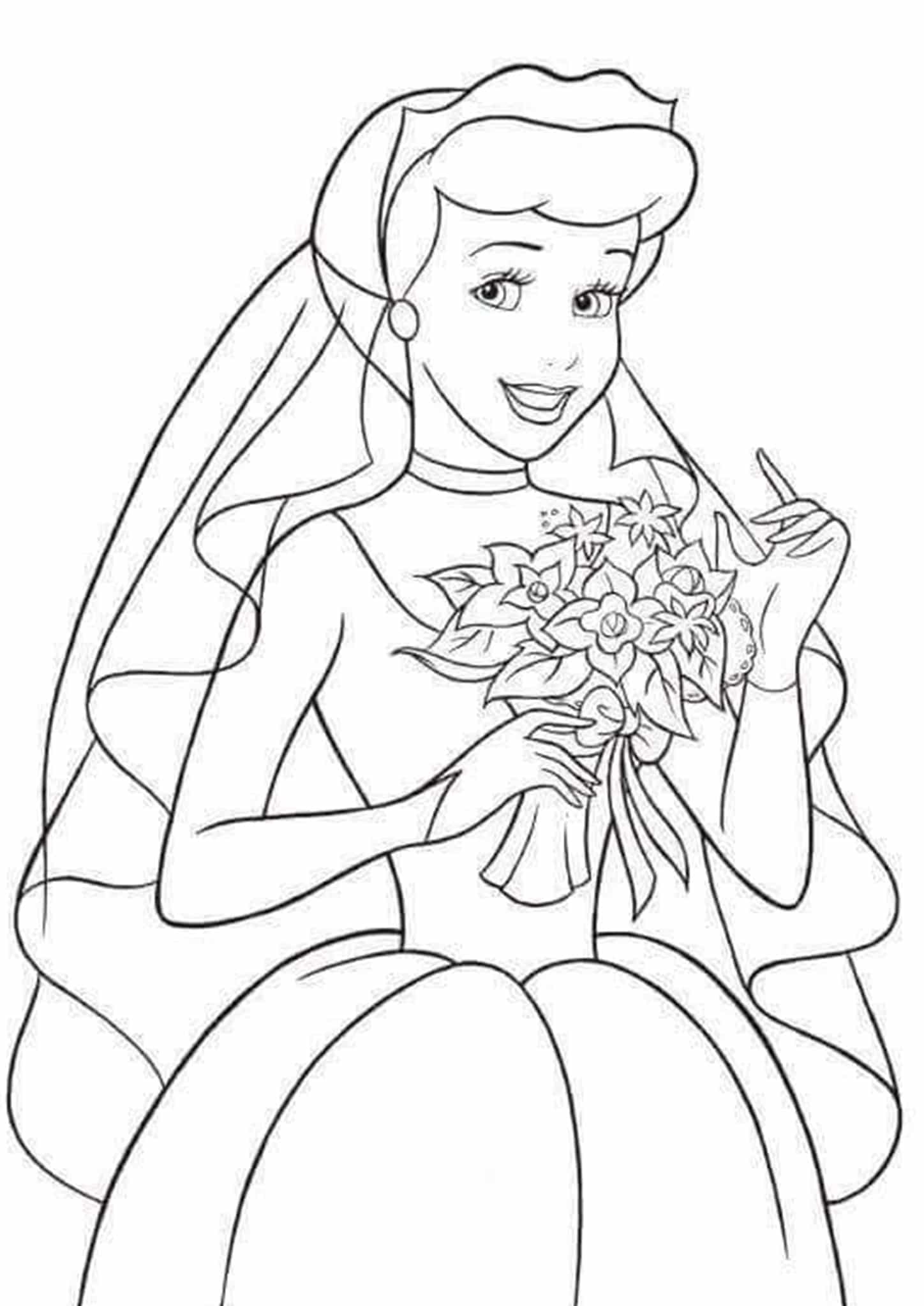 Cinderella Printable Coloring Pages
