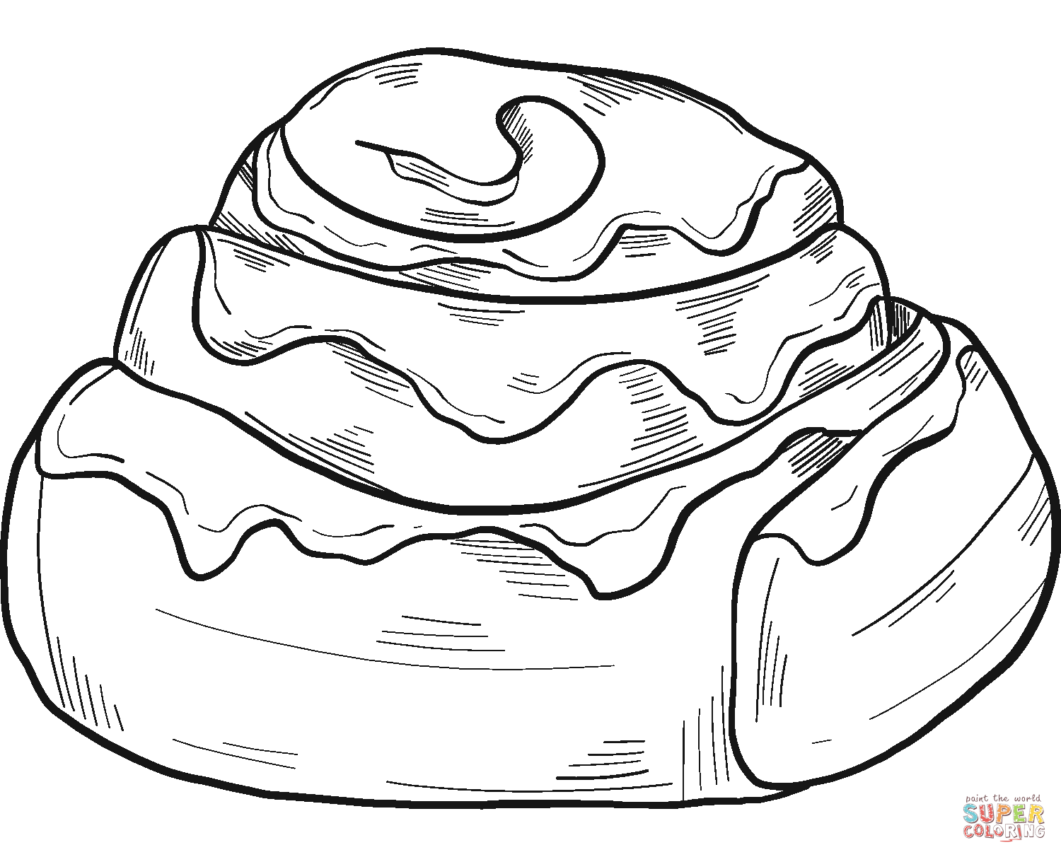 Cinnamon Roll Coloring Page Free Printable Coloring Page Coloring Home Cinnamon Roll Coloring Page Free Printable Coloring Page Coloring Home