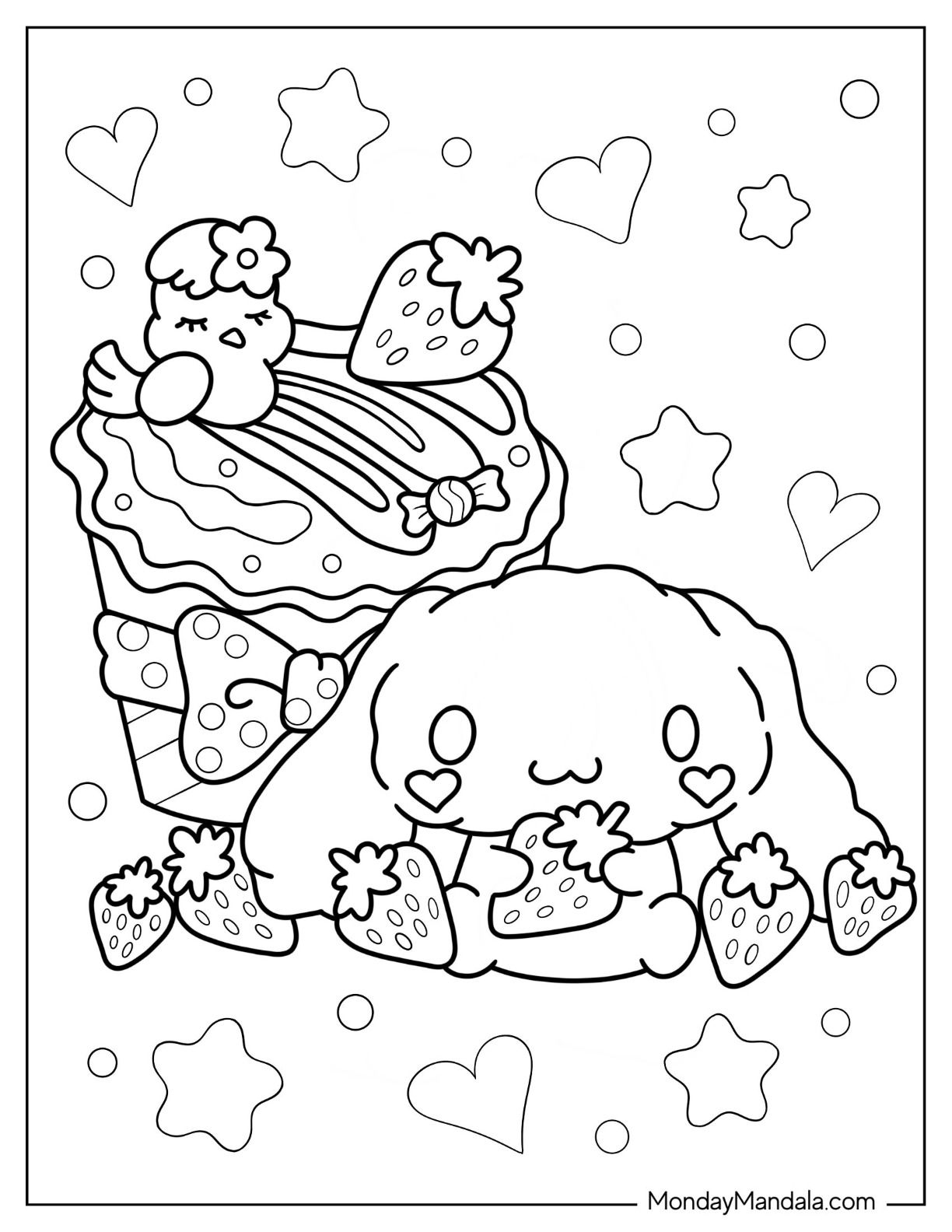 Cinnamoroll Printable Coloring Pages Printable Calendars AT A GLANCE Cinnamoroll Printable Coloring Pages Printable Calendars AT A GLANCE
