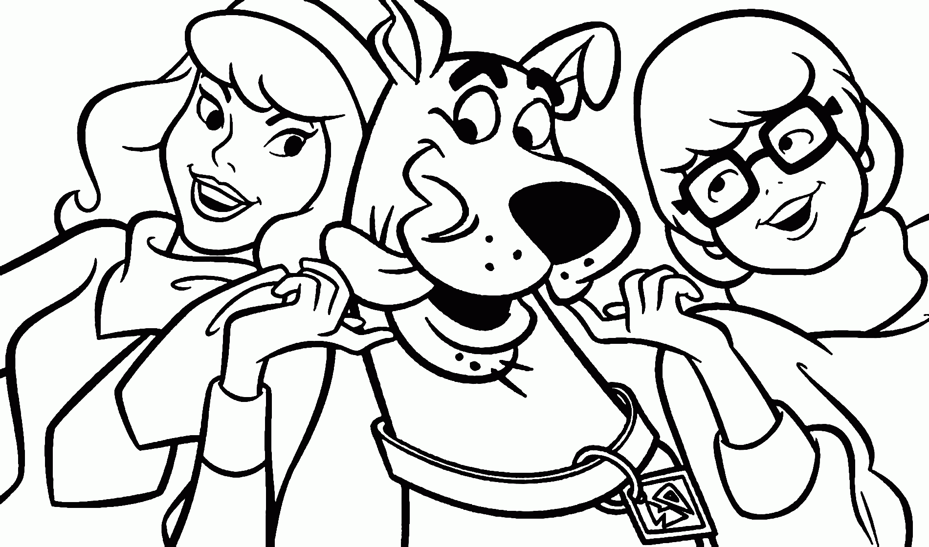 Classic Scooby Doo Printable Coloring Pages Print Color Craft Classic Scooby Doo Printable Coloring Pages Print Color Craft