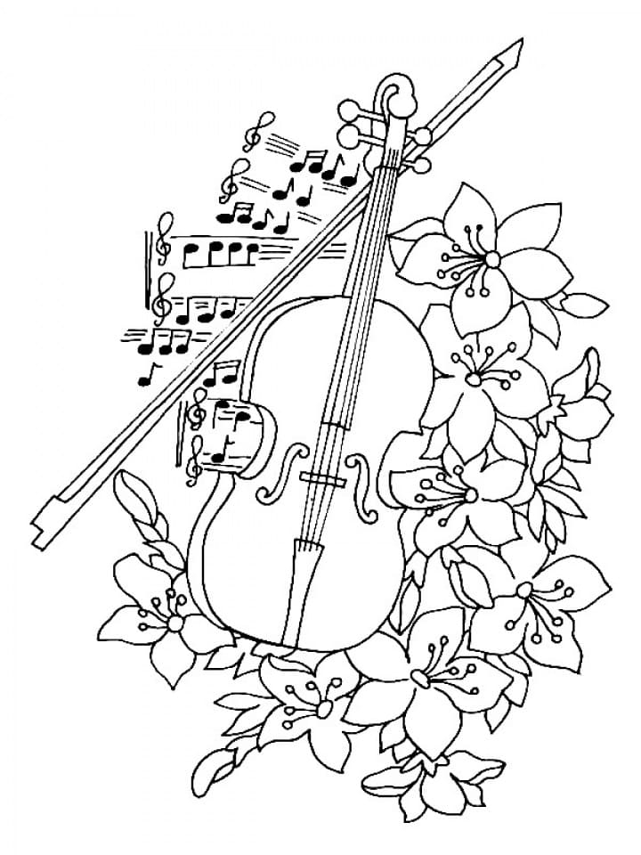 Classical Music Coloring Pages Classical Music Coloring Pages
