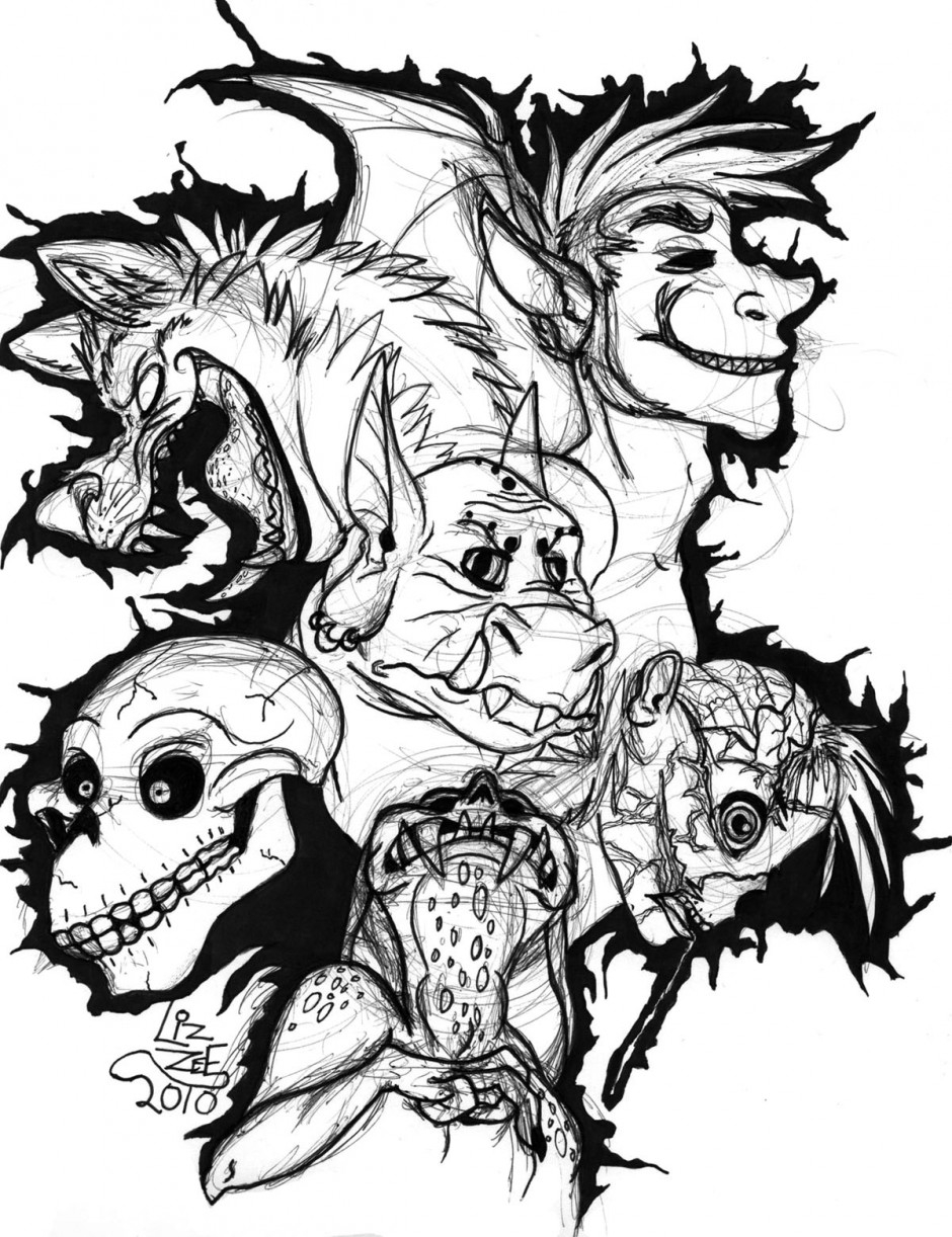 Free Printable Monster Coloring Pages Free Printable Monster Coloring Pages