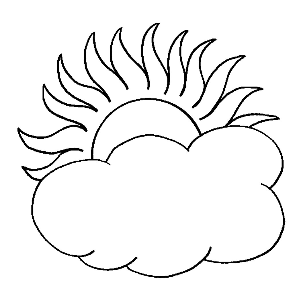 Cloud Printable Coloring Pages Cloud Printable Coloring Pages