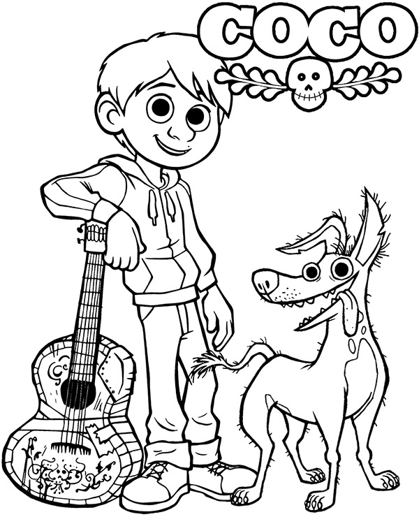 Coco Coloring Pages Printable Printable Templates Coco Coloring Pages Printable Printable Templates