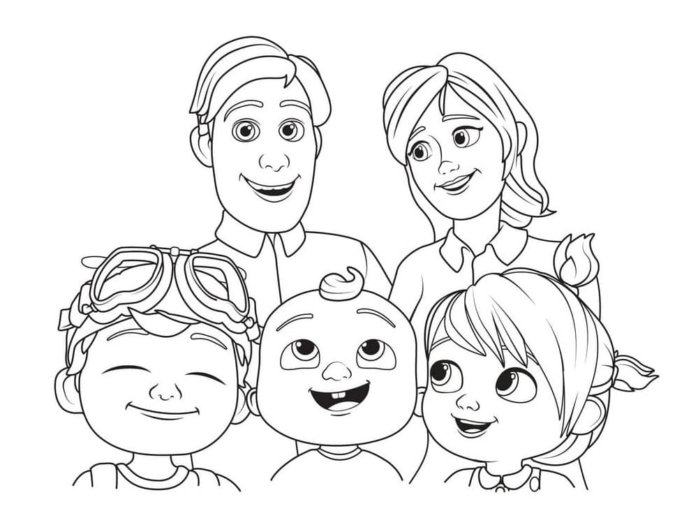 Cocomelon 1 Coloring Page Free Printable Coloring Pages For Kids Cocomelon 1 Coloring Page Free Printable Coloring Pages For Kids