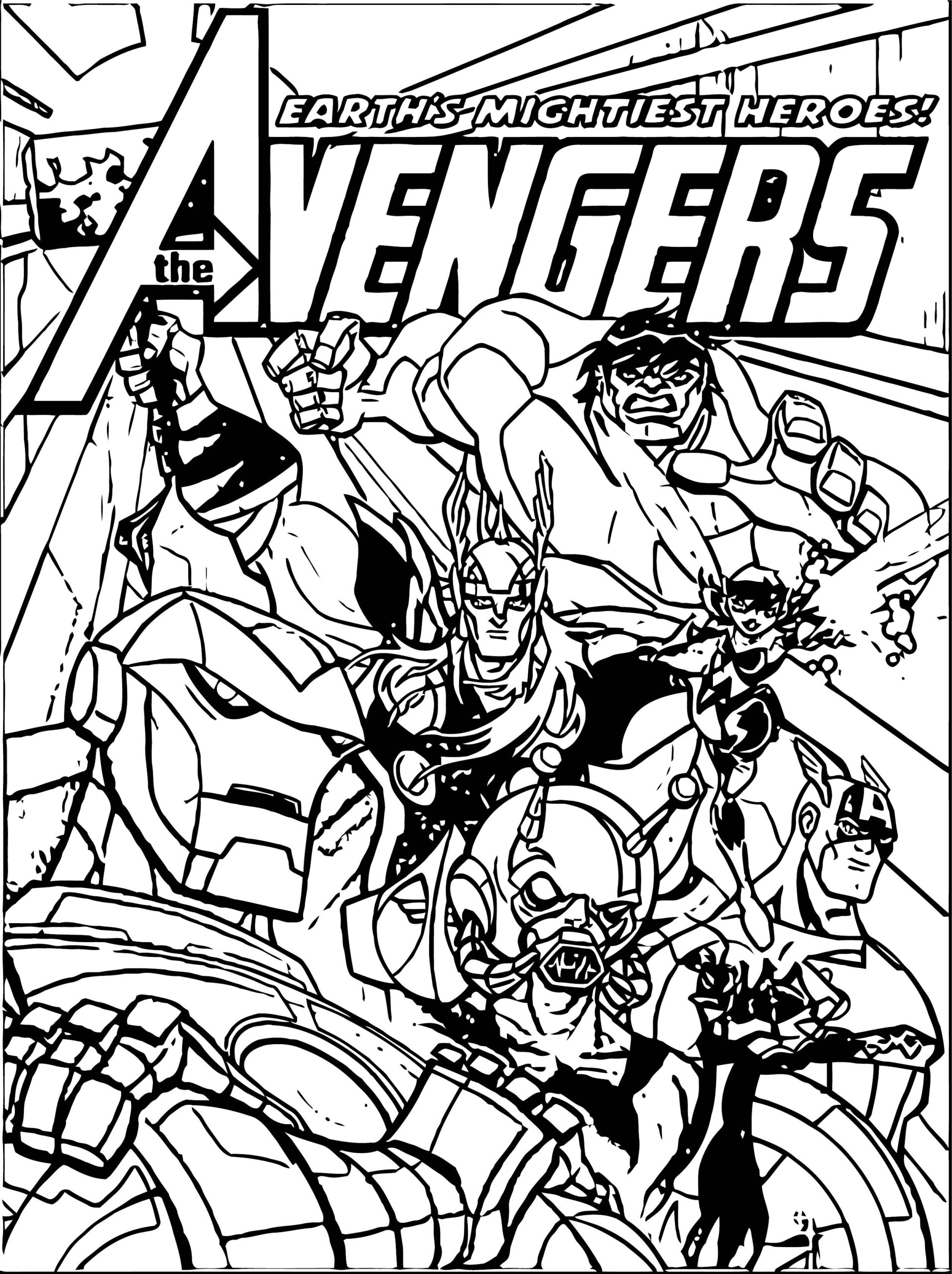 Collection Of Avengers Coloring Pages Free Printable Collection Of Avengers Coloring Pages Free Printable