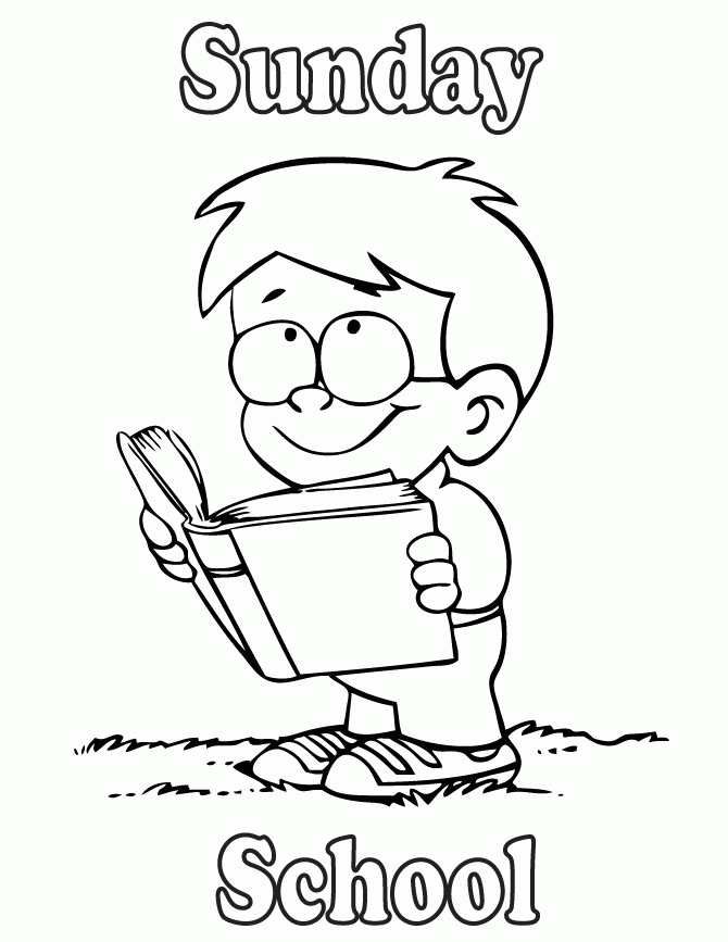 Free Printable Sunday School Coloring Pages Free Printable Sunday School Coloring Pages