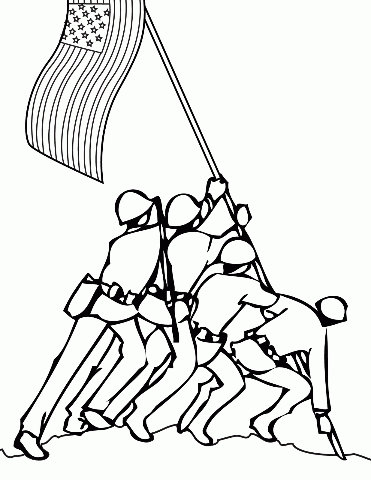 Soldier Coloring Pages Printable