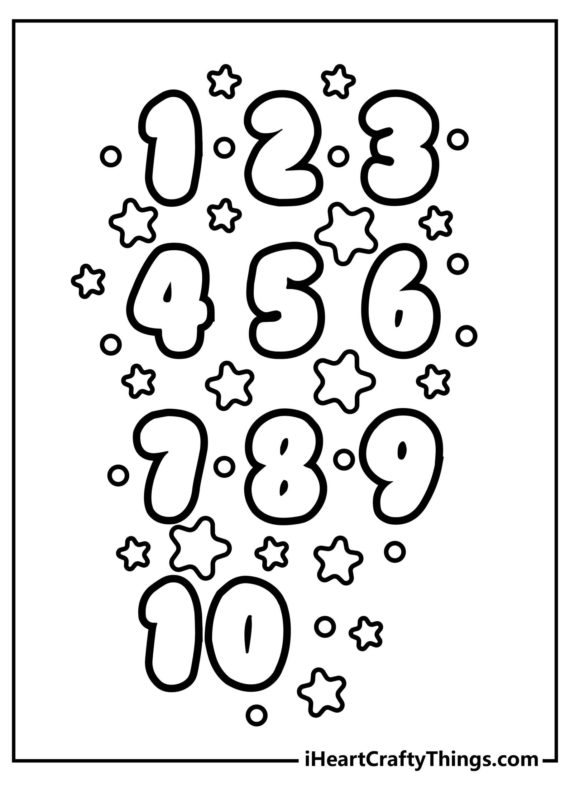 Printable Coloring Pages By Numbers Printable Coloring Pages By Numbers