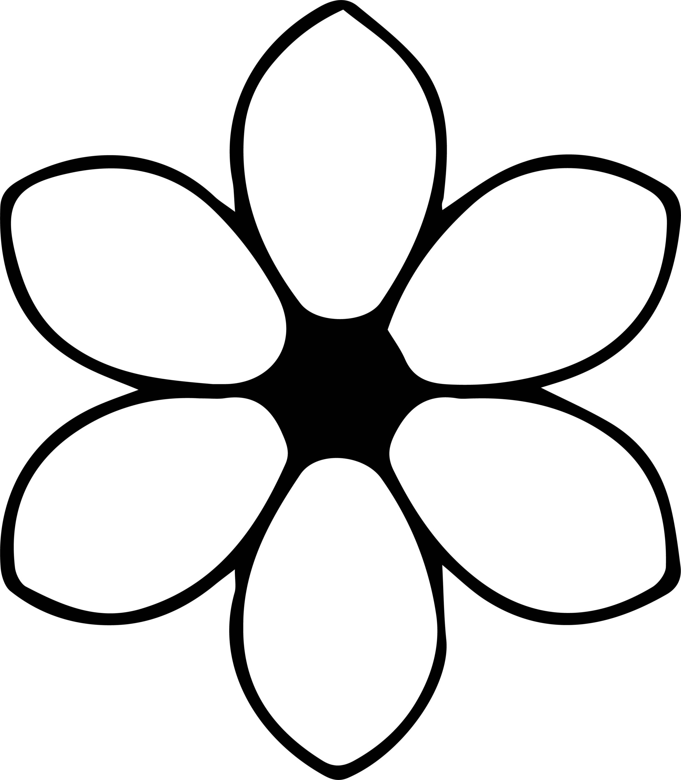 Flowers Coloring Pages Free Printable Flowers Coloring Pages Free Printable