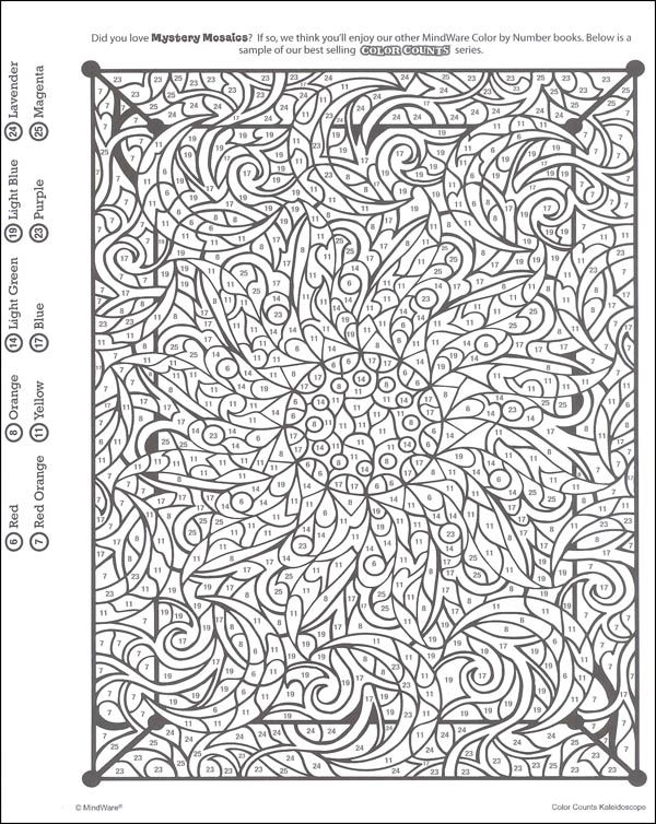 Color By Number Mystery Mosaics Book 13 AEC Fairy Coloring Pages Color By Number Mystery Mosaics Book 13 AEC Fairy Coloring Pages