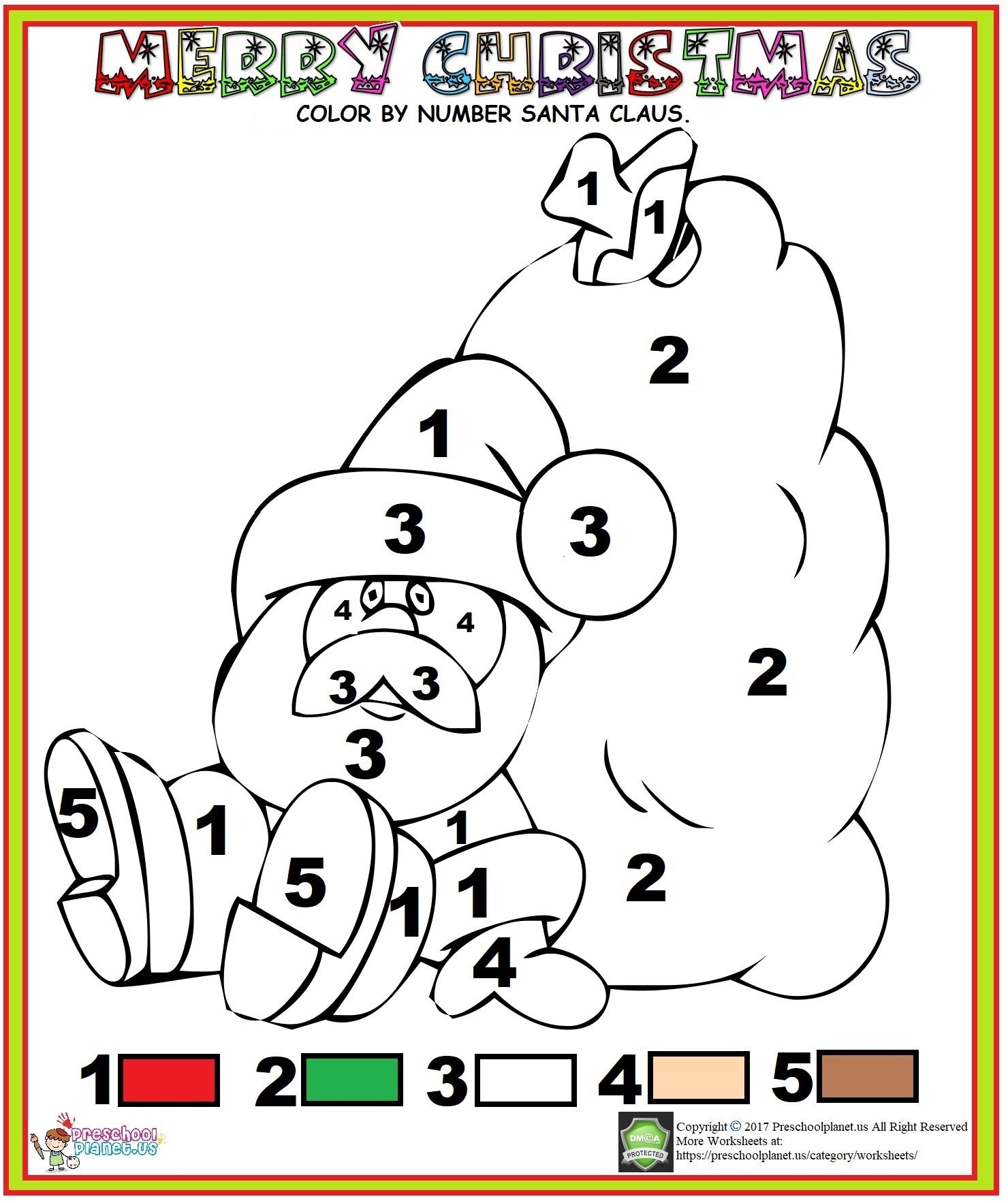Santa Claus Printables Color Pages Santa Claus Printables Color Pages