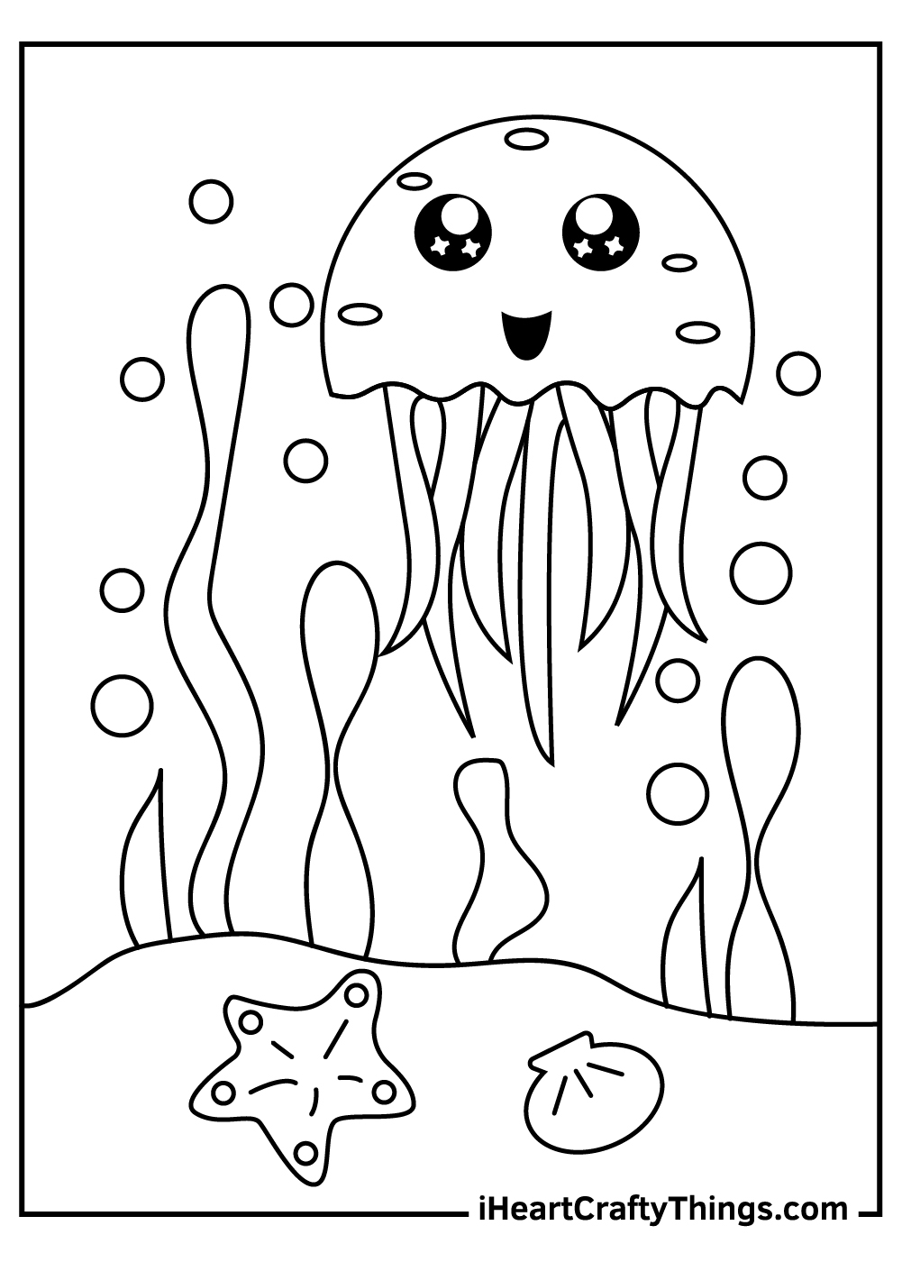 Color Of Jellyfish Free Coloring Pages The Best Porn Website