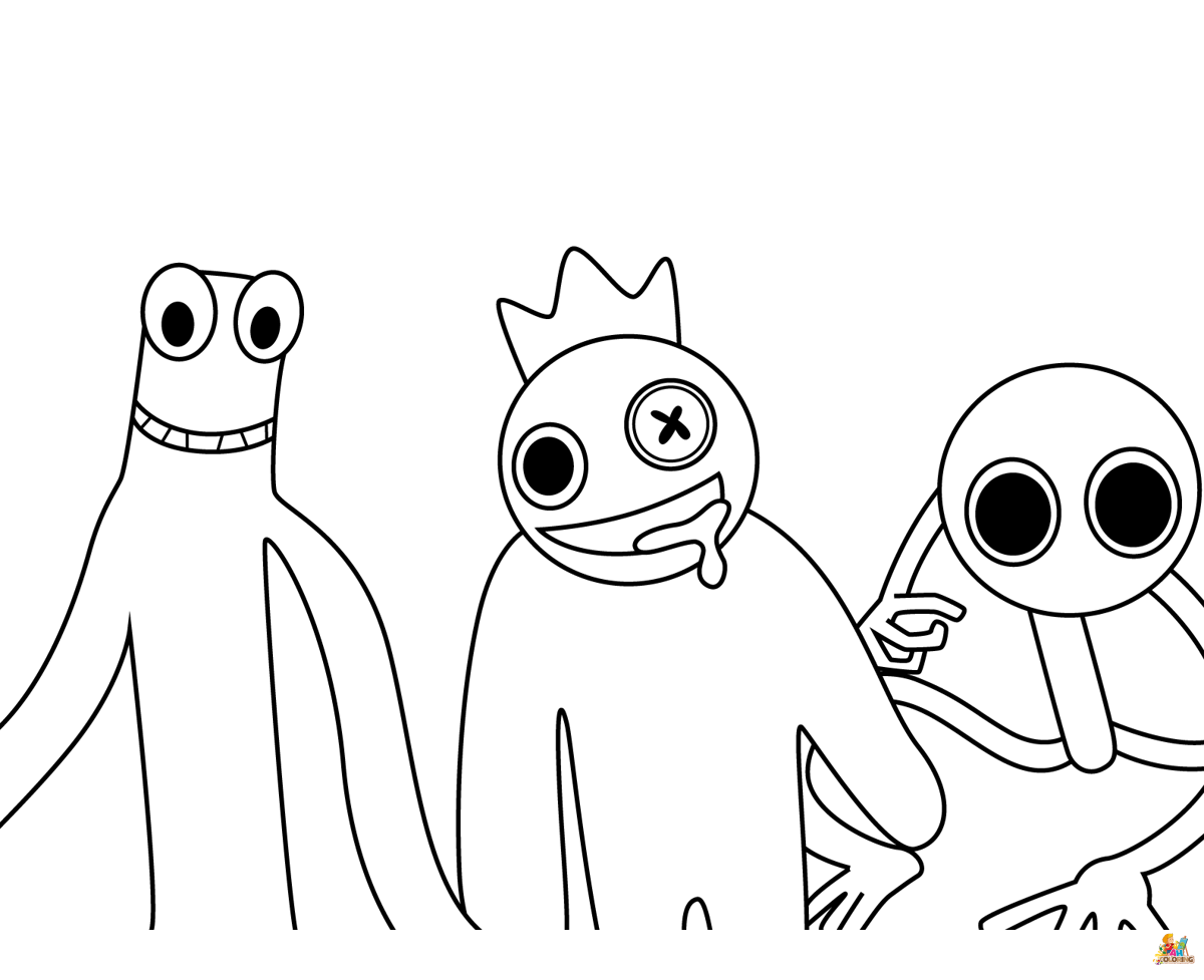 Roblox Coloring Pages Printable