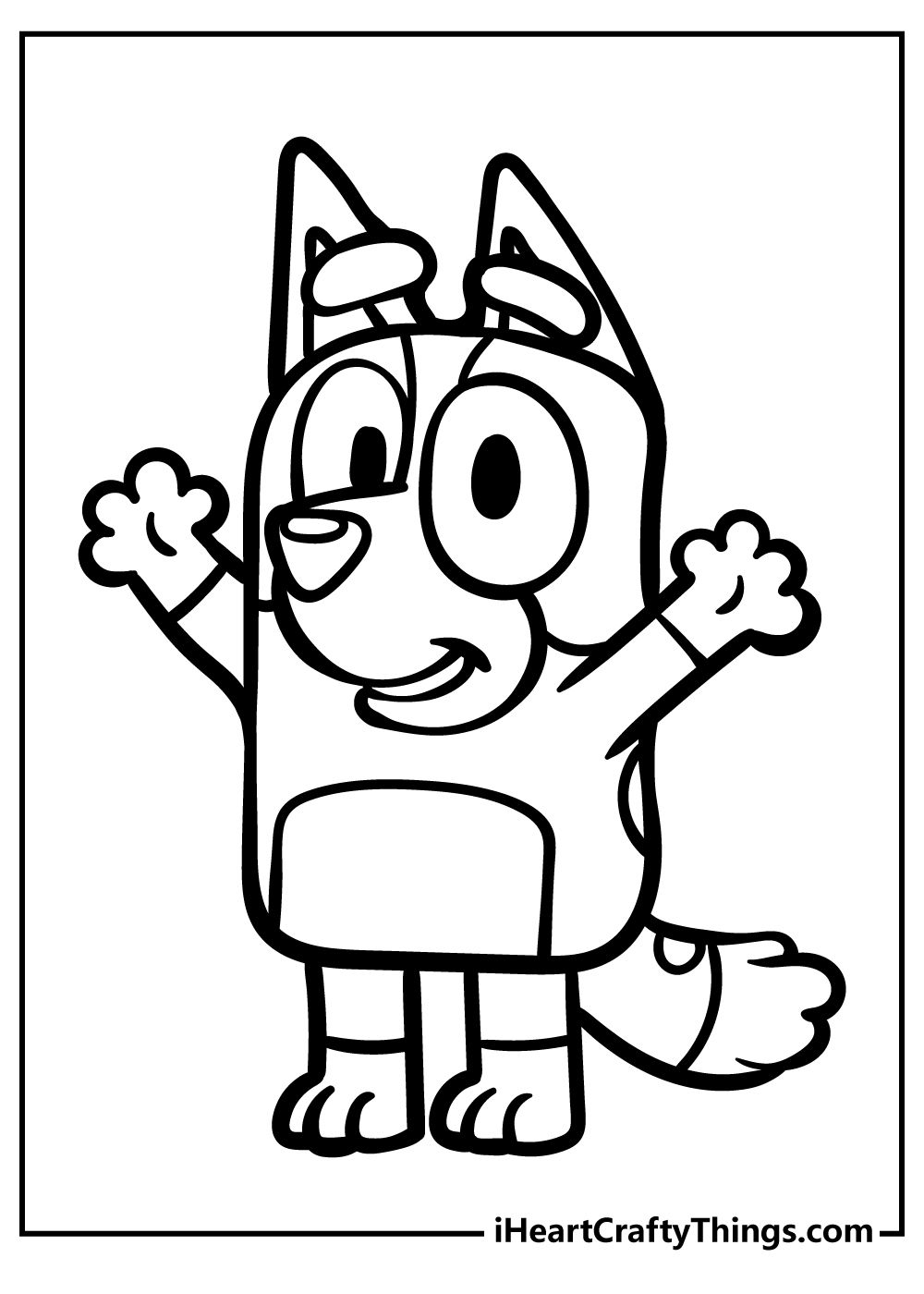 Bluey Coloring Pages Free Printable Bluey Coloring Pages Free Printable