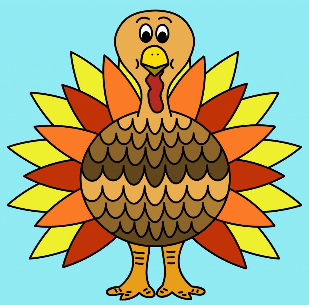 Color Pages Of Turkeys Printable Color Pages Of Turkeys Printable
