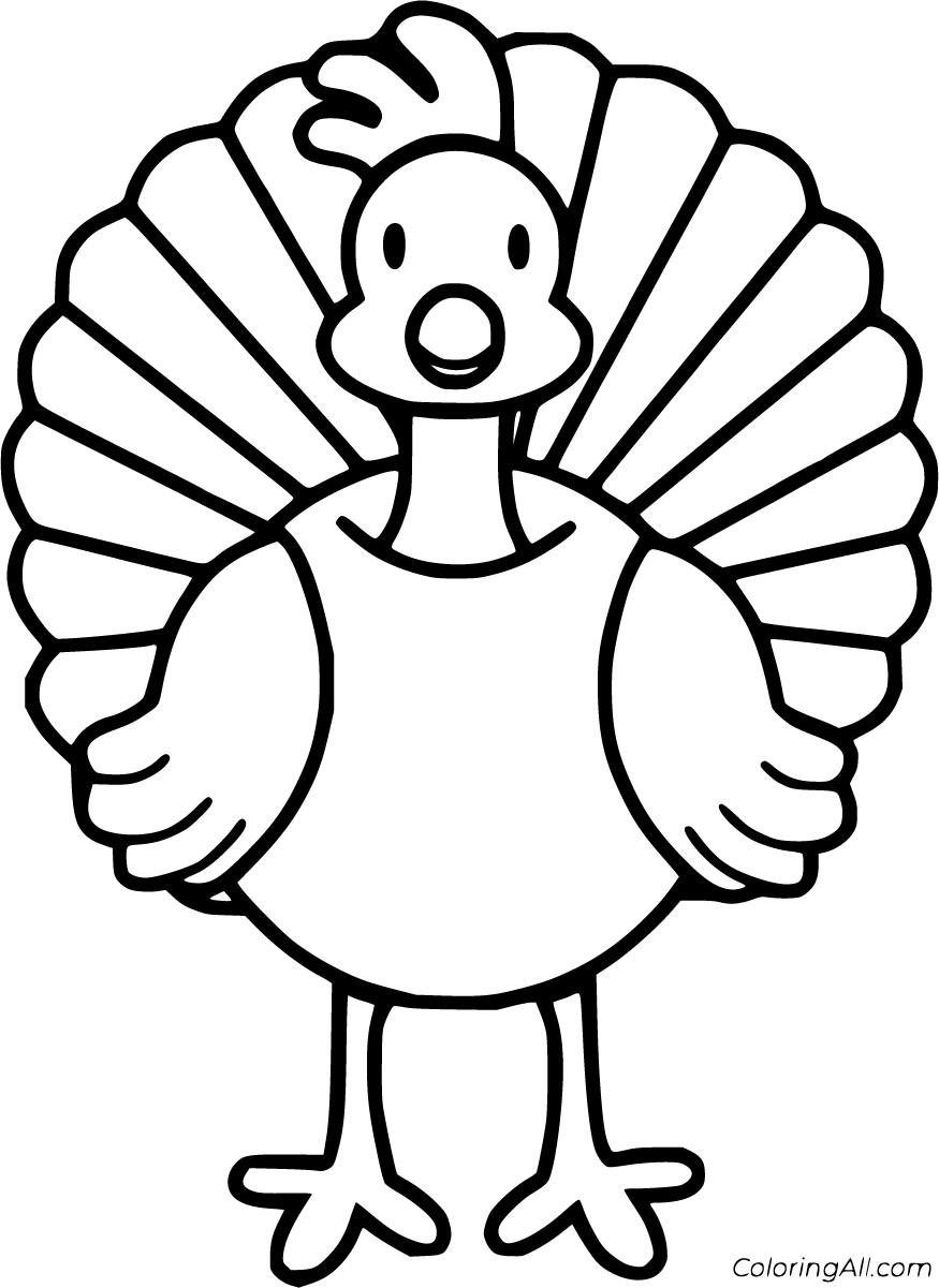 Colorful Turkey Coloring Pages Free Printables For Fun And Creativity Colorful Turkey Coloring Pages Free Printables For Fun And Creativity