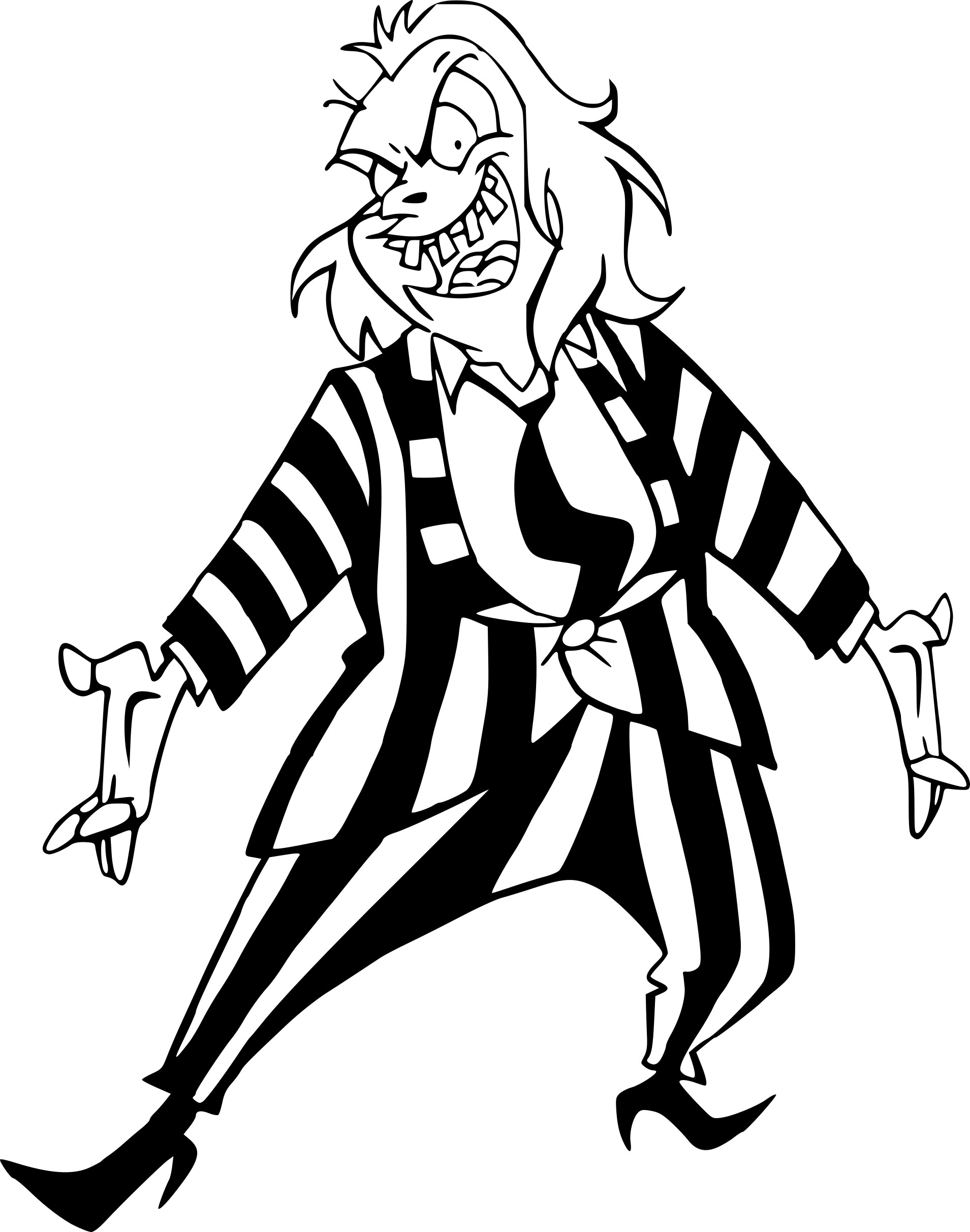 Coloriage Beetlejuice Imprimer Coloriage Beetlejuice Imprimer