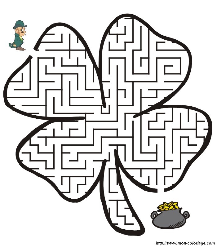 Coloriage De Jeux De Labyrinthe Image Labyrinthe059 Colorier