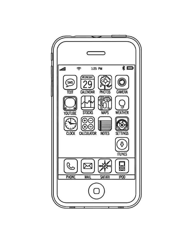 Coloriage IPhone T L Charger Et Imprimer Gratuit Sur ColoriageEnfant Com Coloriage IPhone T L Charger Et Imprimer Gratuit Sur ColoriageEnfant Com