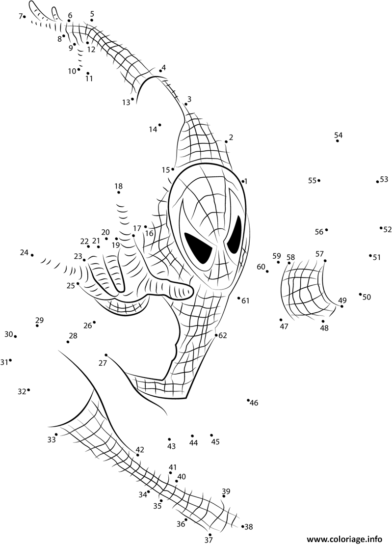 Dot Coloring Pages Printable Dot Coloring Pages Printable