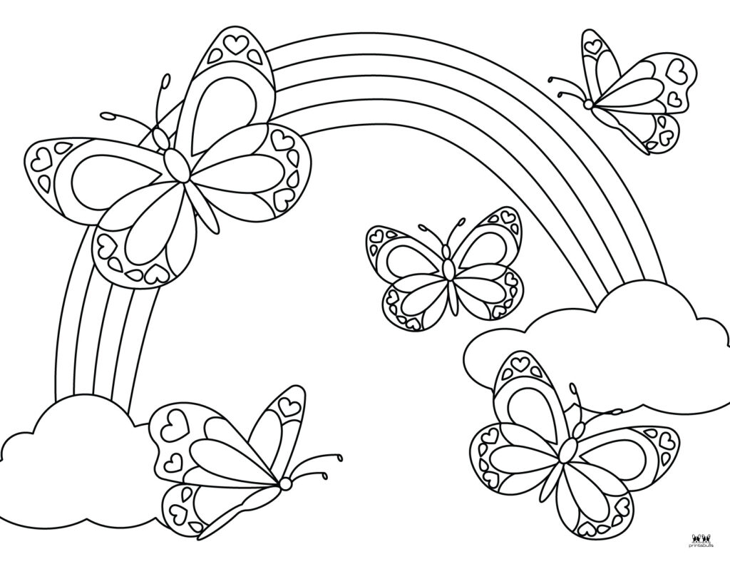 Coloring Butterfly Pages Coloring Butterfly Pages